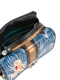 abstract print medium tote