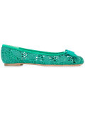 Varina woven detail ballerinas