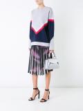 'Chevron Stripe Boyfriend' sweatshirt