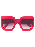 oversize square frame sunglasses