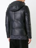 hooded padded jacket