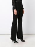 tailored straight trousers