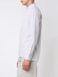 band collar shirt