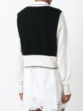 two tone cardigan