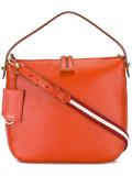 striped strap shoulder bag 
