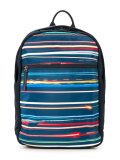 striped backpack
