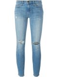 distressed skinny jeans