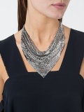 sequined scarf necklace