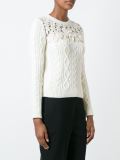 lace detail jumper