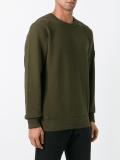 logo patch sweatshirt
