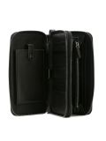 zipped up continental wallet