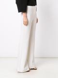 flared tailored trousers