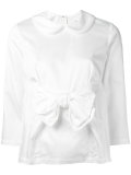 front bow blouse
