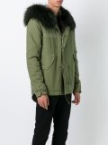 fur trimmed parka 