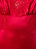 lace trim gown