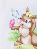 bunny print T-shirt