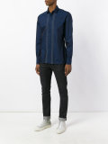 embroidered lines shirt