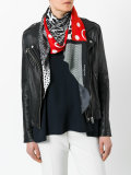 spots and stripes scarf