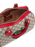 snake and heart patch tote
