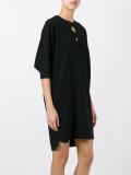 lace up front dress