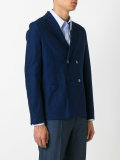 double-breasted blazer
