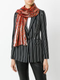animal print scarf
