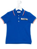 embroidered logo polo shirt 