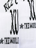 logo print socks 
