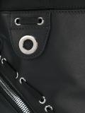 lace-up detailing backpack