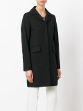 classic notch collar coat