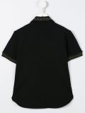 baroque print polo shirt