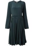 pleated dress