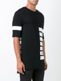 striped detail T-shirt 