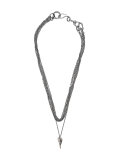 layered fine chain necklace
