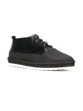 round toe lace-up shoes 