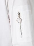 arm zip longsleeved T-shirt
