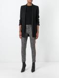 shawl lapel blazer