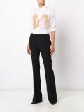 sequined cropped slip top