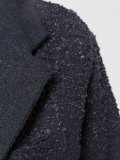 distressed linen blazer