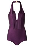 halter neck swimsuit