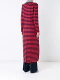 striped long coat