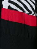 zebra print cardigan 