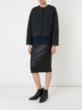 bouclé knit jacket