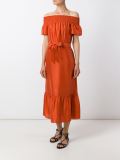off-shoulder dress