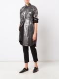 metallic long shirt
