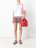 printed drawstring shorts 