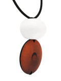 oversized pendants long necklace