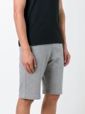 casual track shorts