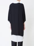 oversized raw hem top