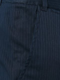 'Adele' pinstriped cropped trousers